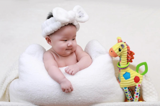 锡林郭勒盟宝宝头上的旋